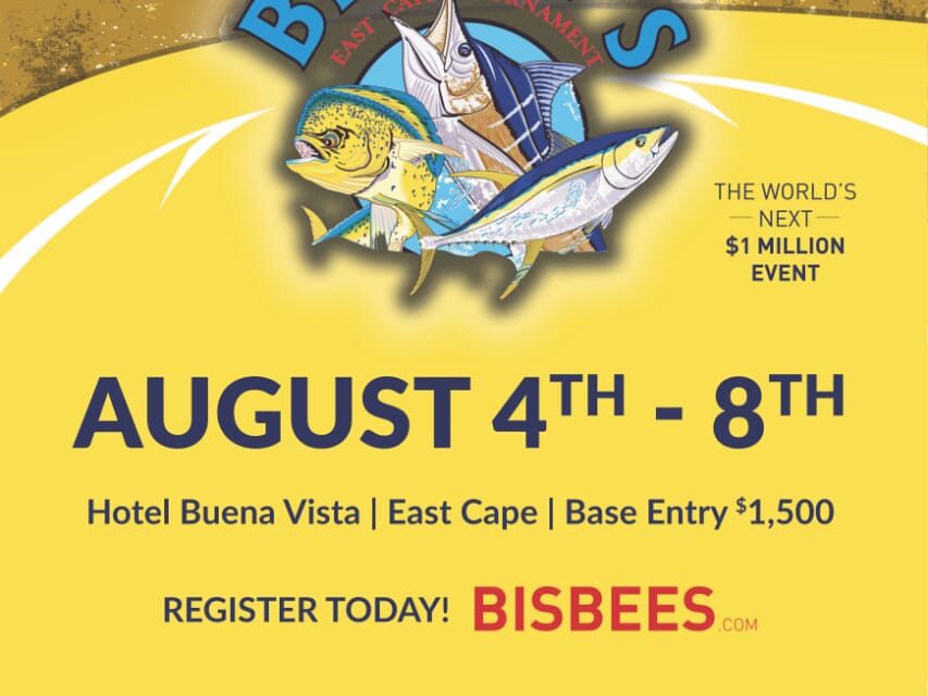 Confirmado el torneo de pesca Bisbee’s East Cape 2020