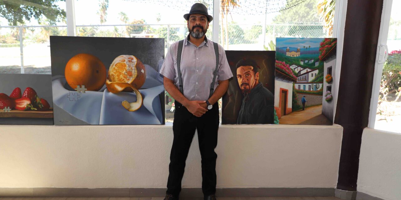 Cabo Image Magazine impulsa el arte local, Entrevista con el pintor Gerardo López.