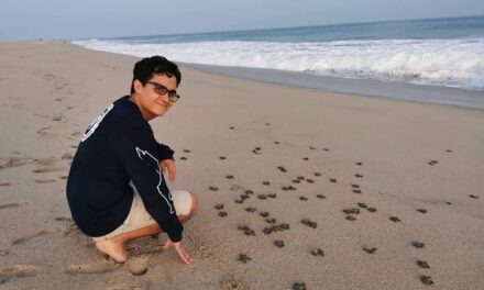 Biólogo de la Red para Protección de la Tortuga Marina en Los Cabos, seleccionado por la Sea Turtle Conservancy para participar en programa a nivel mundial para la conservación de la tortuga laúd.