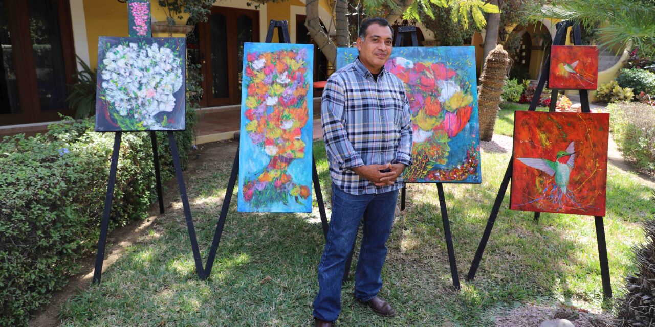 Los artistas de Los Cabos, serie de entrevistas para conocerlos, te presentamos a Juan Balderas, pintor