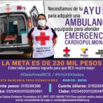 Alianza Comunitaria de Baja California Sur, Cruz Roja BCS y CRIT Baja California Sur Lanzan Colecta #DaleAIREaBCS para Adquirir Ambulancia Equipada para Emergencias Cardiopulmonares