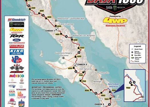 REGRESA A LA PAZ LA TRADICIONAL CARRERA BAJA 1000 EN SU EDICIÓN NÚMERO 54