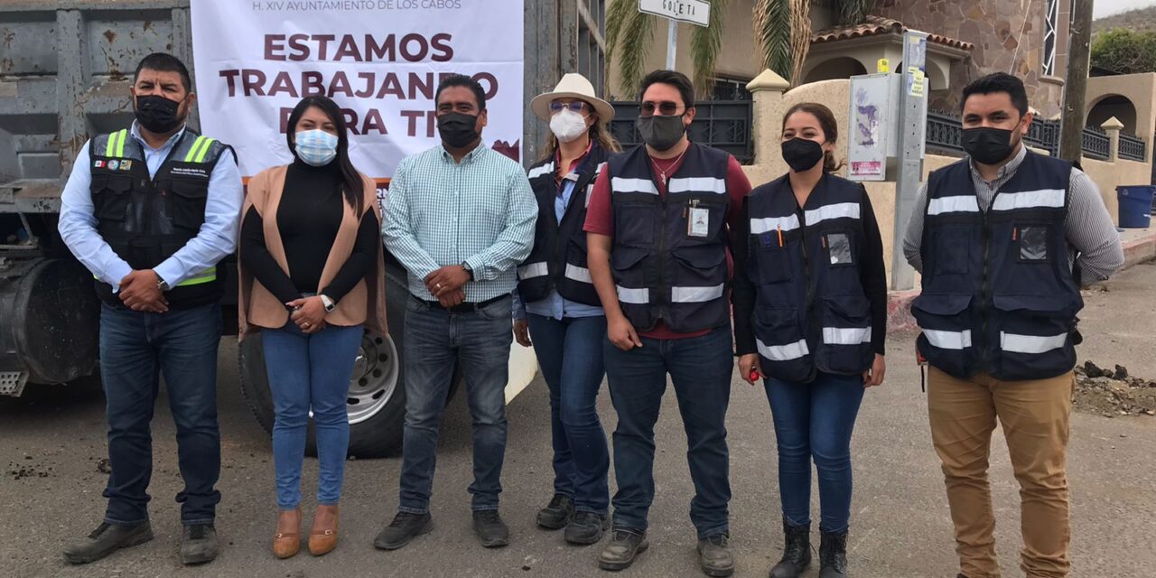 Oscar Leggs Castro cumple con la ciudadanía de SJC; inician trabajos de rehabilitación de carpeta asfáltica en El Chamizal