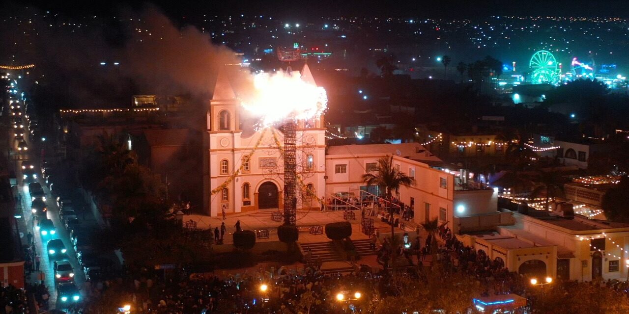 ¡Una tradición que trasciende! Emotiva cabalgata y quema del castillo en el marco de las Fiestas Tradicionales San José del Cabo 2022.