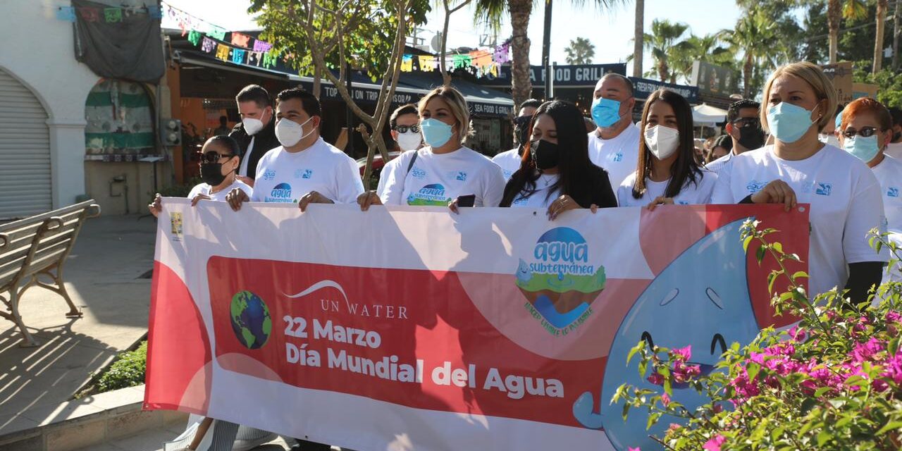 Hay avances y retos muy fuertes para garantizar el suministro de agua potable en Los Cabos; durante la conmemoración por el Día Mundial del Agua.