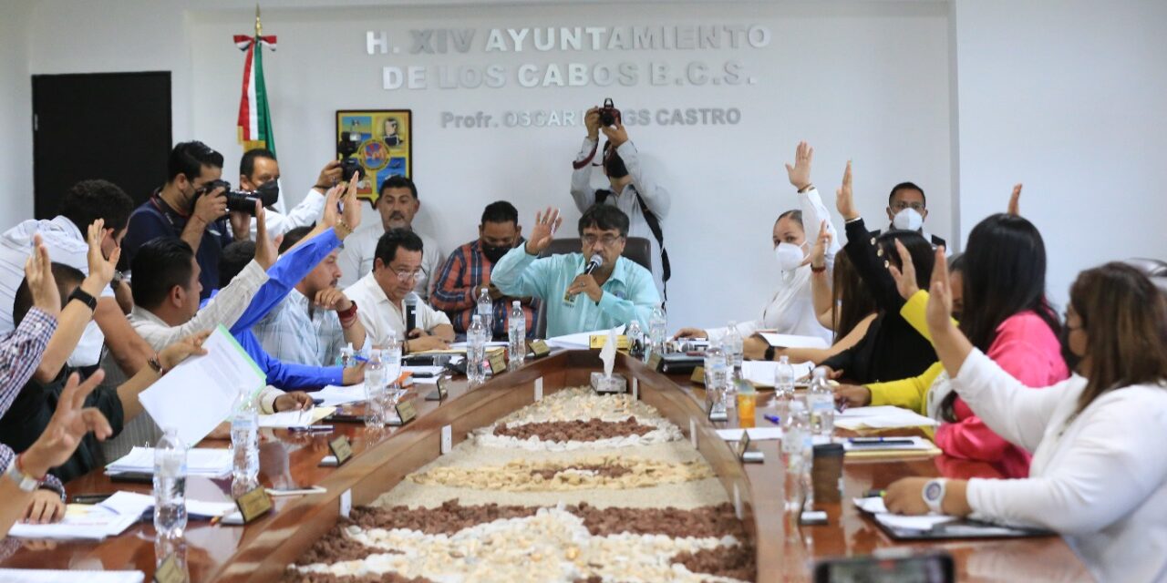 Contribuyendo al combate y  la disminución de la pobreza en Los Cabos, el Cabildo aprueba el recurso federal del RAMO 33