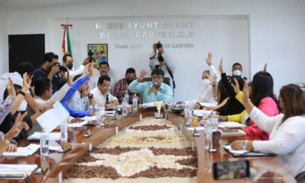 Contribuyendo al combate y  la disminución de la pobreza en Los Cabos, el Cabildo aprueba el recurso federal del RAMO 33