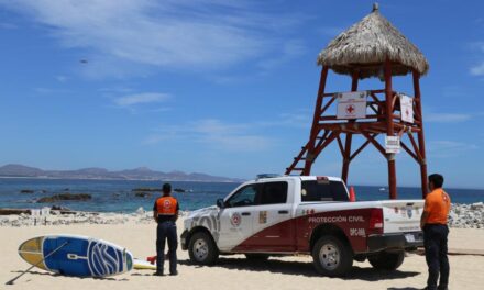 Tras inicio del Operativo Semana Santa Segura 2022 se mantienen guardias y vigilancia en carreteras y playas de Los Cabos.