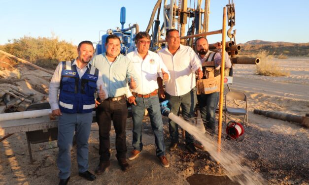 Muy buenas noticias para las familias de Cabo San Lucas, Nuevo pozo «El Tule» dotará de´ mas agua a las colonias.