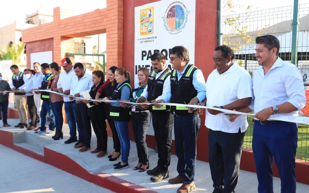 ¡Compromiso cumplido! Inaugura presidente municipal, Oscar Leggs Castro importantes obras para familias del Infonavit Viejo en CSL.