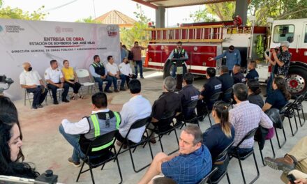 «En esta XIV Administración de Los Cabos cuenta con un amigo de los Bomberos»: alcalde Oscar Leggs Castro