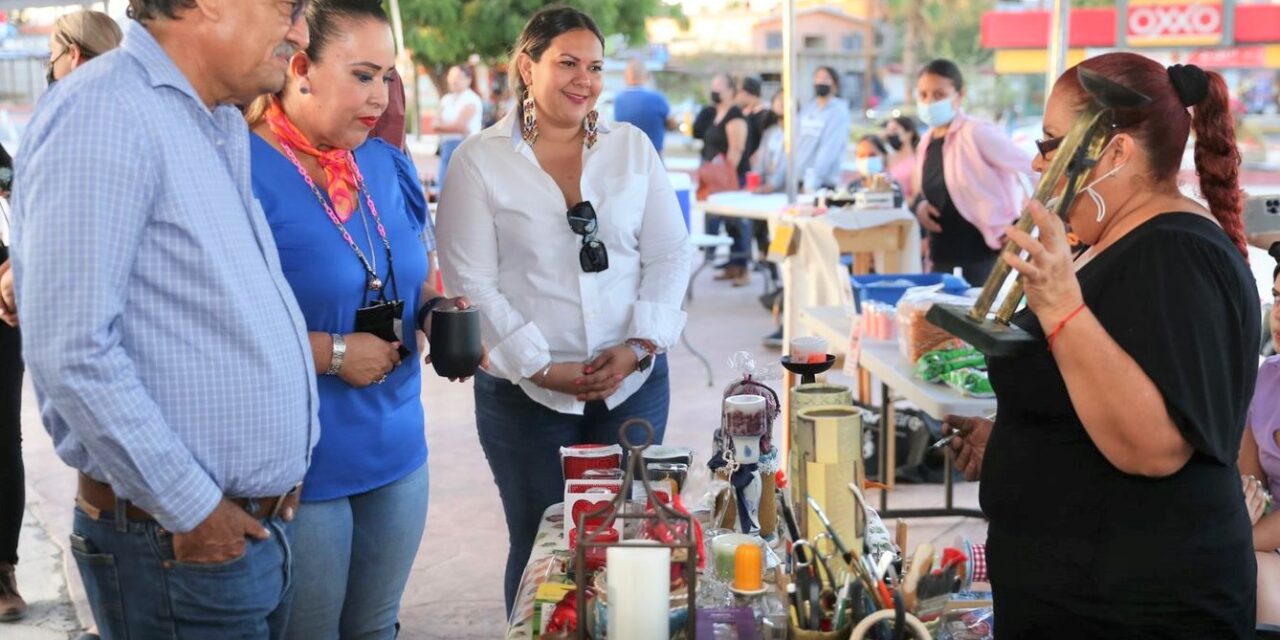 Activan el Mercado Regional en la Plaza Pública “León Cota Collins” de CSL