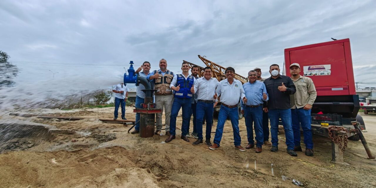 Más de 35 litros por segundo serán sumados a la red de agua potable para abastecer a las colonias de Cabo San Lucas con el Pozo 4 BIS