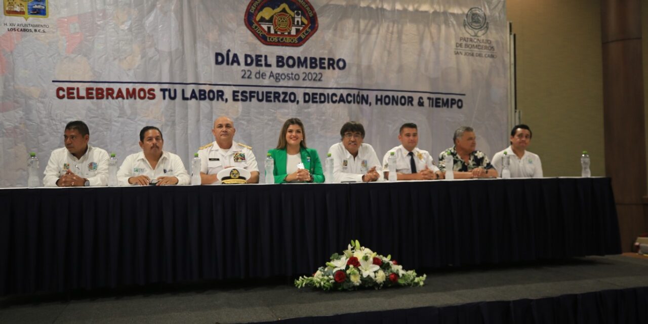 Por la invaluable y honorable labor de proteger la vida y bienes de los cabeños, conmemora Gobierno Municipal el “Día del Bombero”