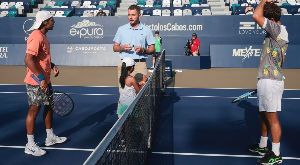 Avanzan favoritos a cuartos de Final – Abierto de Tenis Los Cabos.