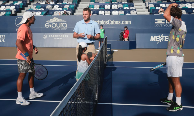 Avanzan favoritos a cuartos de Final – Abierto de Tenis Los Cabos.